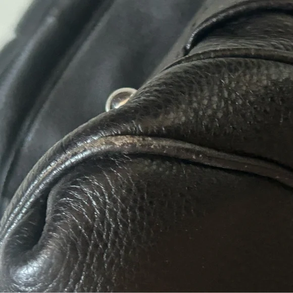 Roberto Cavalli large pebbled leather Tote - Picture 14 of 15